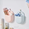 S137-1038 Bathroom storage rack, wall-mounted, non-drilling bathroom washbasin, toothbrush draining and storage rack Specification image